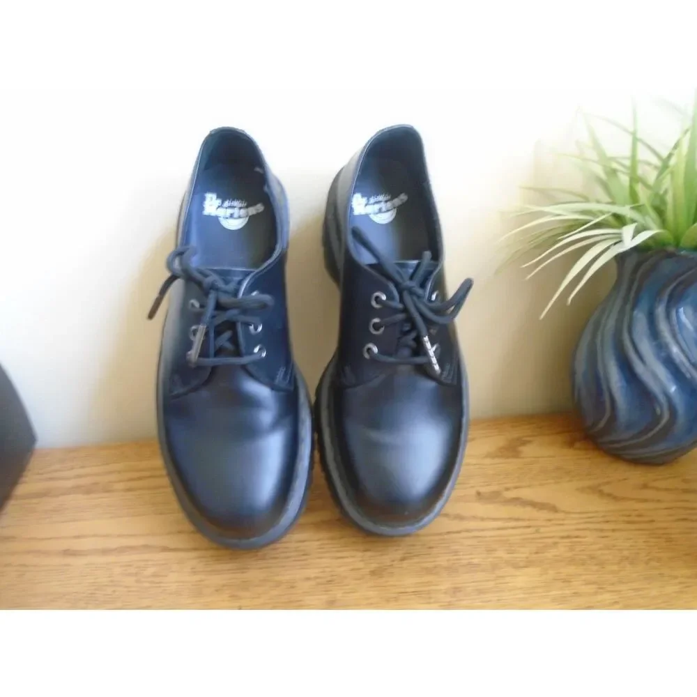 Dr. Martens 1461 Quad platform Oxfords Women’s Black Size 9 ladies